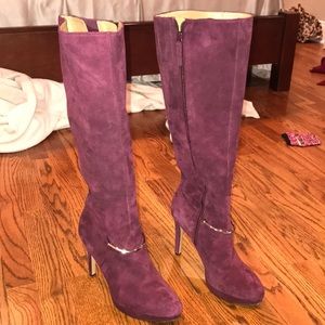 Nine West knee high heel boots